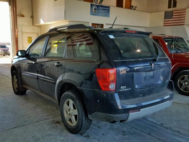 2CKDL73F276068974 - 2007 PONTIAC TORRENT BLACK photo 3