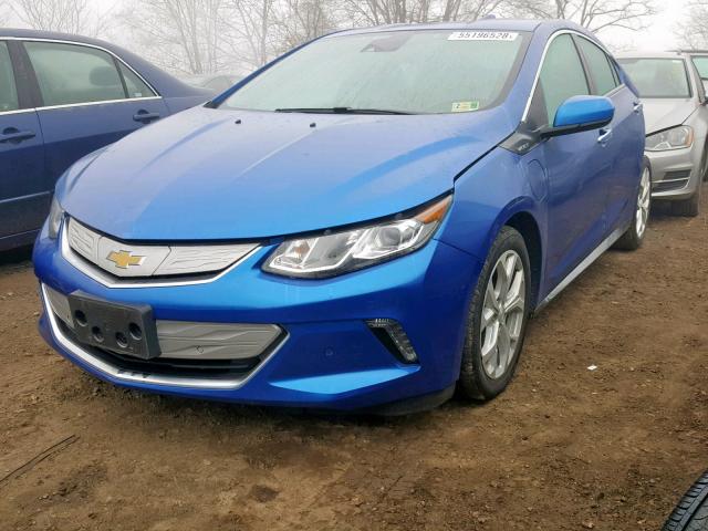 1G1RD6S5XHU119064 - 2017 CHEVROLET VOLT PREMI BLUE photo 2