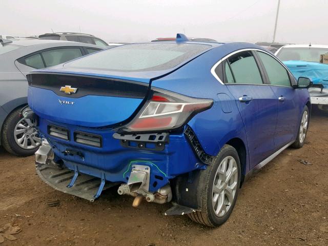 1G1RD6S5XHU119064 - 2017 CHEVROLET VOLT PREMI BLUE photo 4