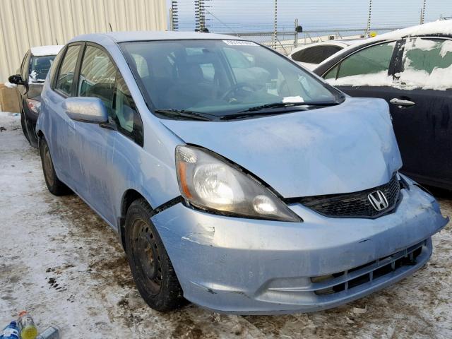 JHMGE8G50AC805849 - 2010 HONDA FIT LX BLUE photo 1