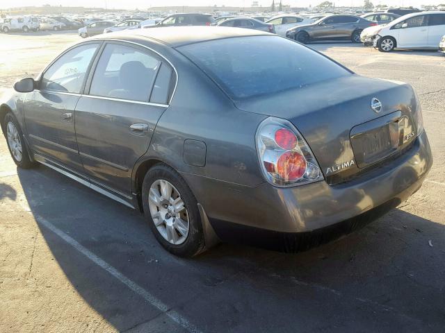 1N4AL11D55C951485 - 2005 NISSAN ALTIMA S GRAY photo 3