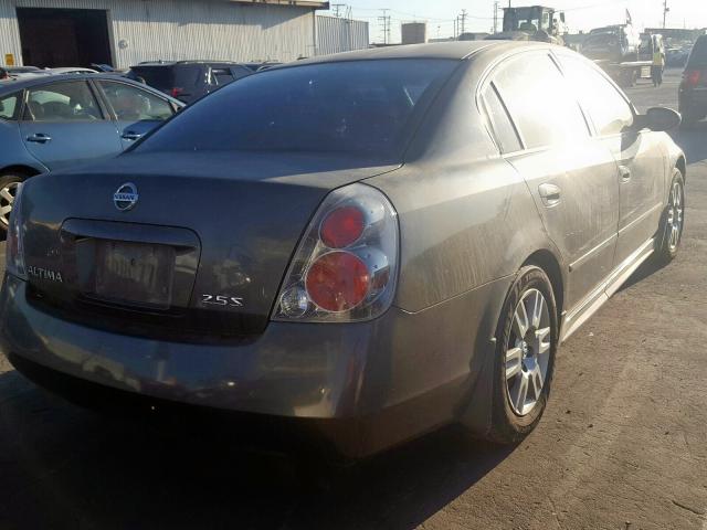 1N4AL11D55C951485 - 2005 NISSAN ALTIMA S GRAY photo 4