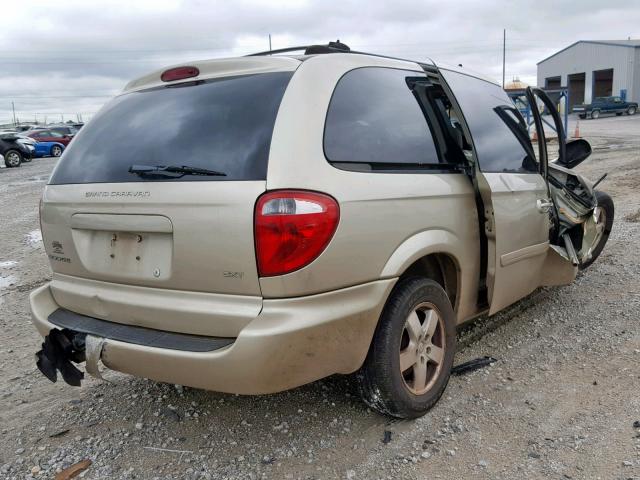 2D4GP44L25R443319 - 2005 DODGE GRAND CARAVAN SXT  photo 4