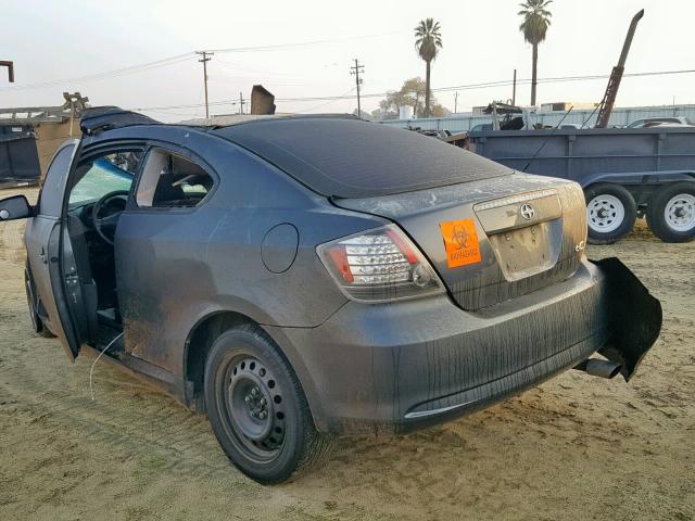 JTKDE177070175198 - 2007 TOYOTA SCION TC გრაფიტი ფოტო 3