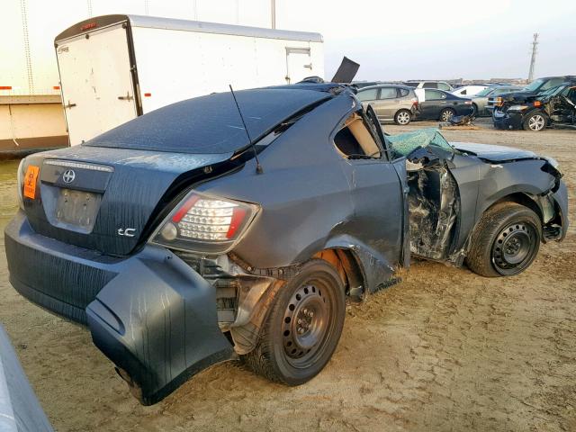 JTKDE177070175198 - 2007 TOYOTA SCION TC გრაფიტი ფოტო 4