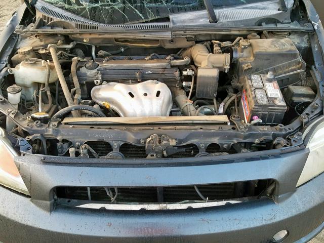 JTKDE177070175198 - 2007 TOYOTA SCION TC გრაფიტი ფოტო 7