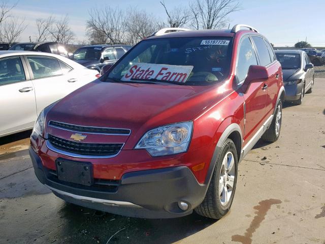 3GNAL2EK6DS586579 - 2013 CHEVROLET CAPTIVA LS 红色 照片 2