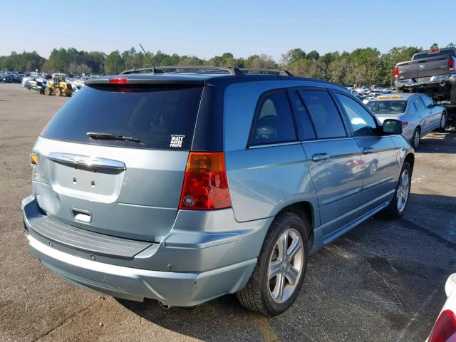 2A8GM68X28R609012 - 2008 CHRYSLER PACIFICA T BLUE photo 4