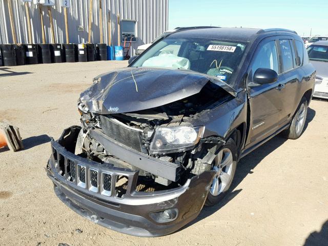 1C4NJDBB1FD176243 - 2015 JEEP COMPASS SP 灰色 照片 2