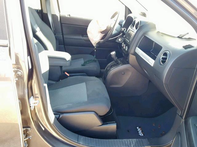 1C4NJDBB1FD176243 - 2015 JEEP COMPASS SP GRAY photo 5