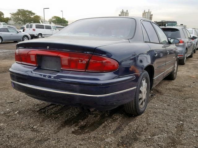 2G4WB52K6X1486131 - 1999 BUICK REGAL LS BLUE photo 4