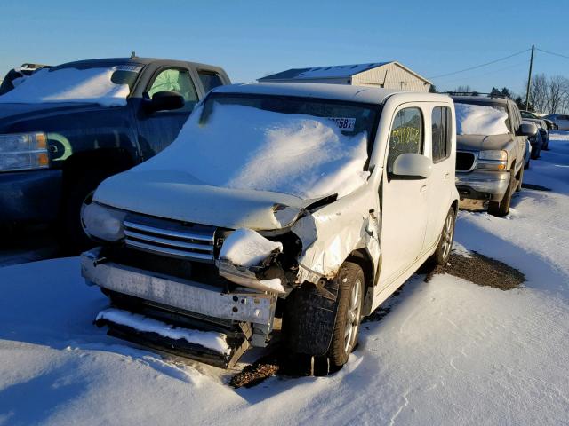 JN8AZ28R29T103042 - 2009 NISSAN CUBE BASE WHITE photo 2