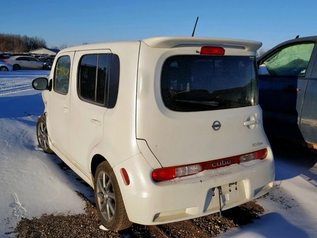 JN8AZ28R29T103042 - 2009 NISSAN CUBE BASE WHITE photo 3