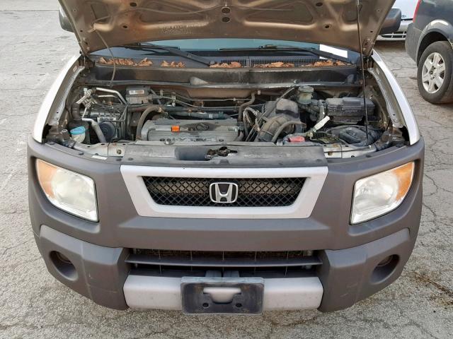 5J6YH27614L028227 - 2004 HONDA ELEMENT EX GOLD photo 7