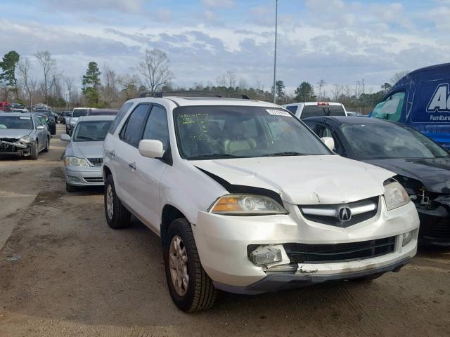 2HNYD18655H551057 - 2005 ACURA MDX TOURIN WHITE photo 1