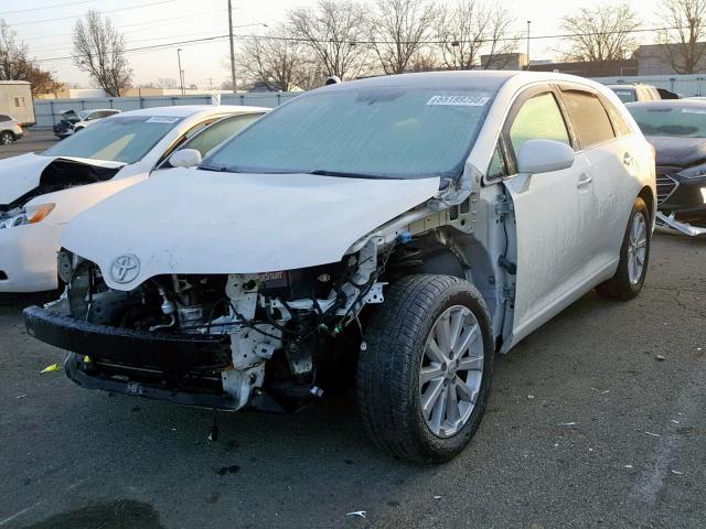 4T3BA3BB2BU028970 - 2011 TOYOTA VENZA BASE WHITE photo 2