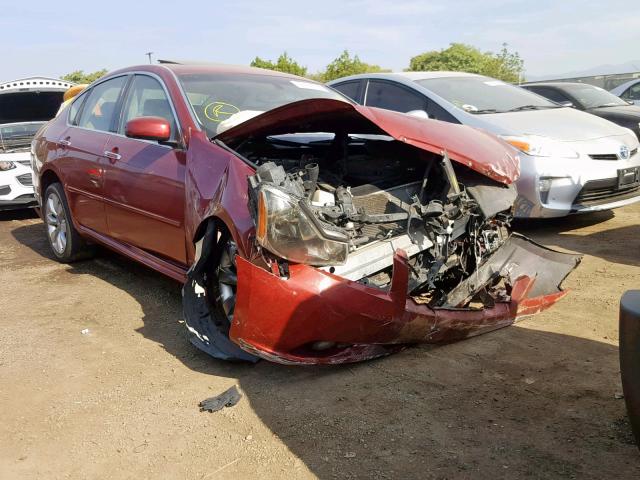 JNKAY01E06M111235 - 2006 INFINITI M35 BASE BURGUNDY photo 1