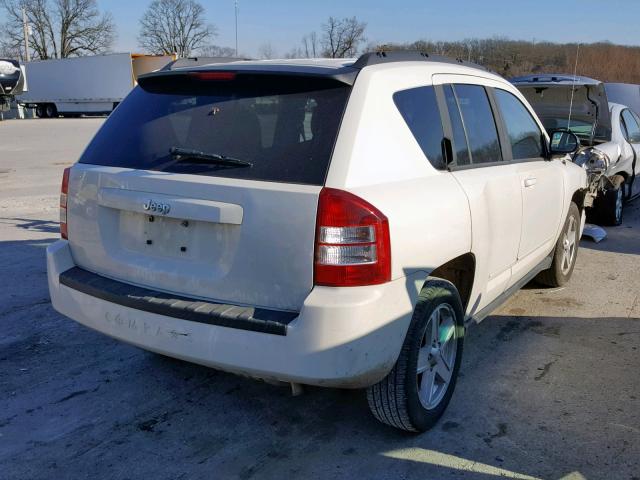 1J4NT4FBXAD622722 - 2010 JEEP COMPASS SP WHITE photo 4