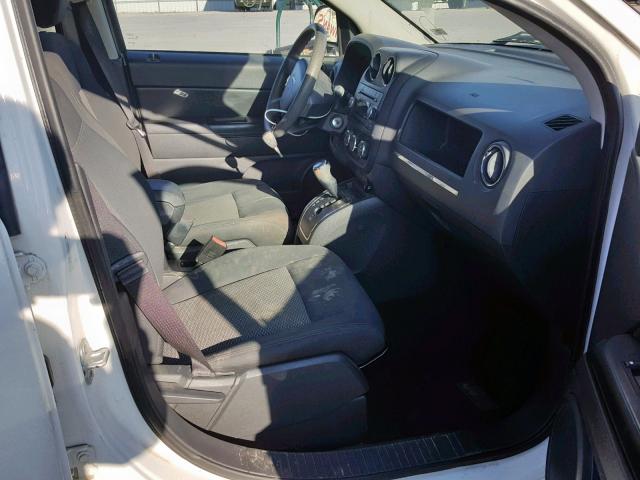 1J4NT4FBXAD622722 - 2010 JEEP COMPASS SP თეთრი ფოტო 5