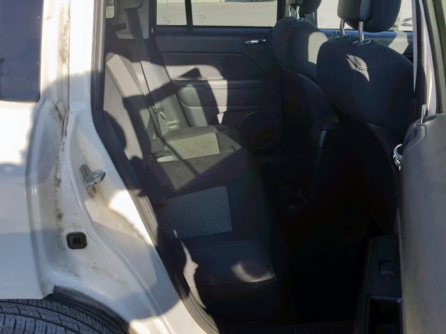 1J4NT4FBXAD622722 - 2010 JEEP COMPASS SP თეთრი ფოტო 6