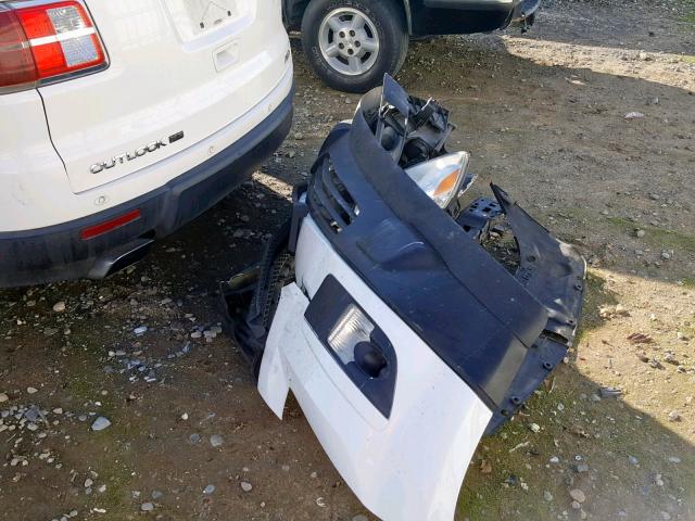 5GZEV337X7J170306 - 2007 SATURN OUTLOOK SP თეთრი ფოტო 9