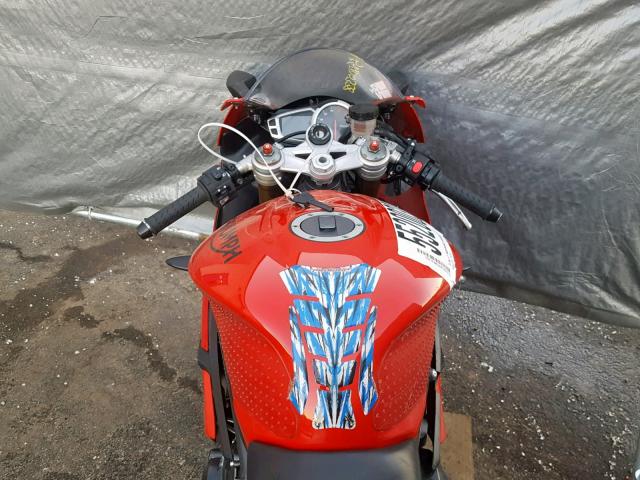 SMTA01YK3FJ702768 - 2015 TRIUMPH MOTORCYCLE DAYTONA 67 RED photo 5