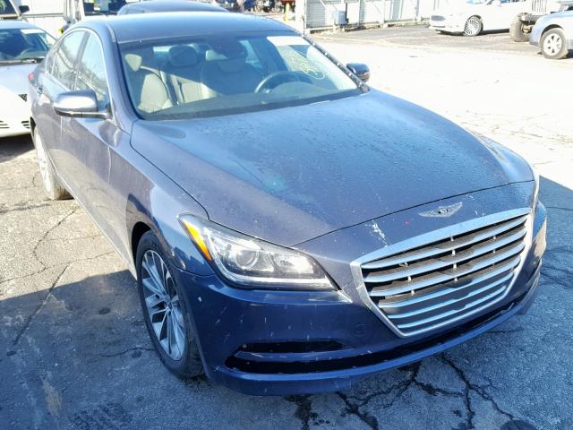 KMHGN4JE0FU039802 - 2015 HYUNDAI GENESIS 3. GRAY photo 1