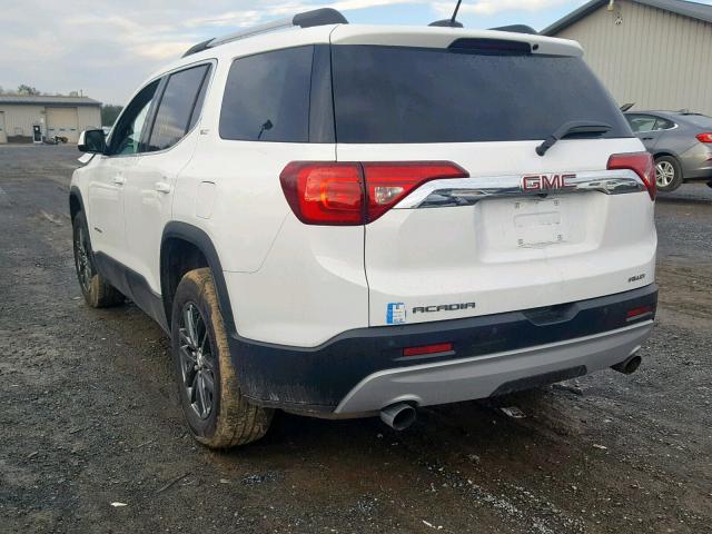 1GKKNULS2JZ186334 - 2018 GMC ACADIA SLT WHITE photo 3