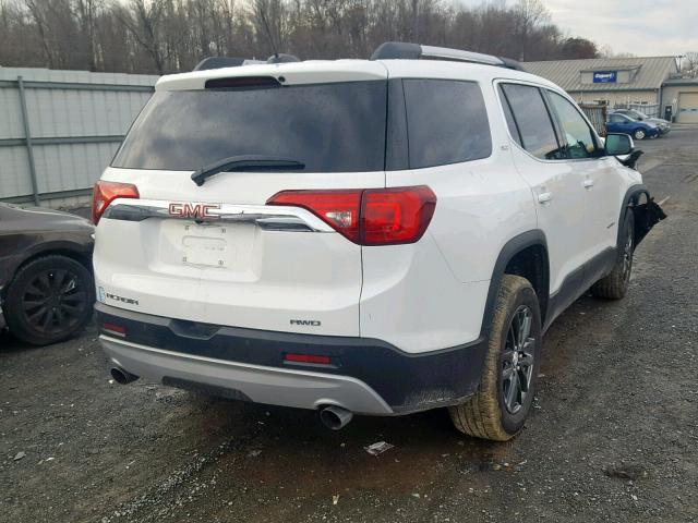 1GKKNULS2JZ186334 - 2018 GMC ACADIA SLT WHITE photo 4