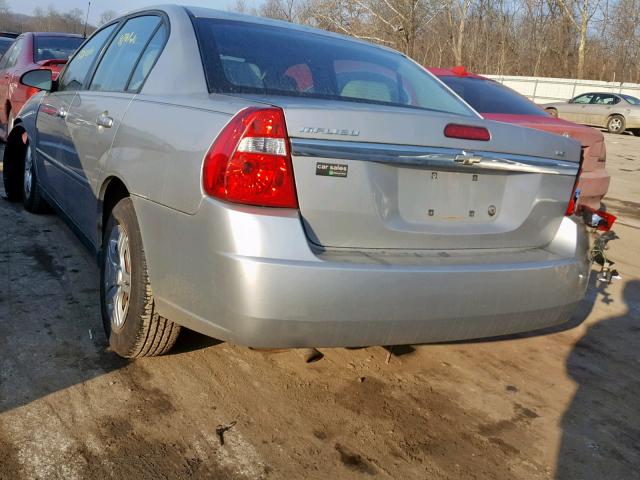 1G1ZS57F57F269409 - 2007 CHEVROLET MALIBU LS 银色 照片 3