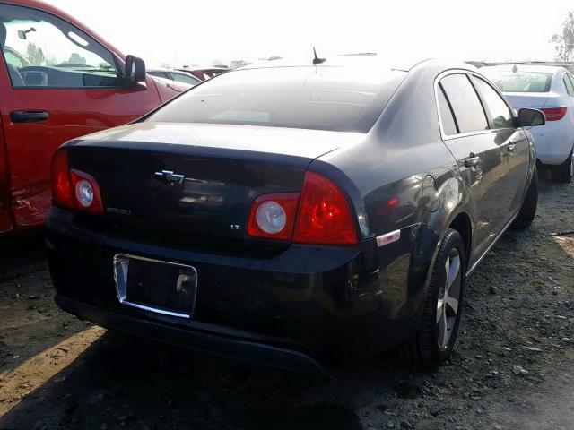 1G1ZJ57B38F259401 - 2008 CHEVROLET MALIBU 2LT BLACK photo 4