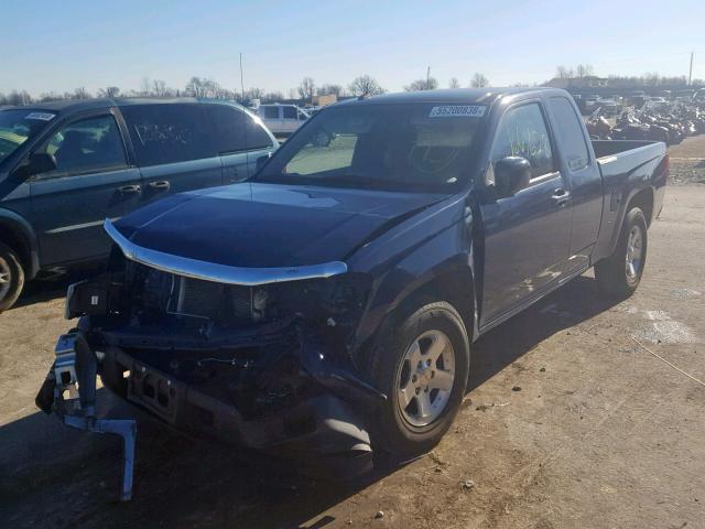 1GCESCD98A8120111 - 2010 CHEVROLET COLORADO L BLUE photo 2