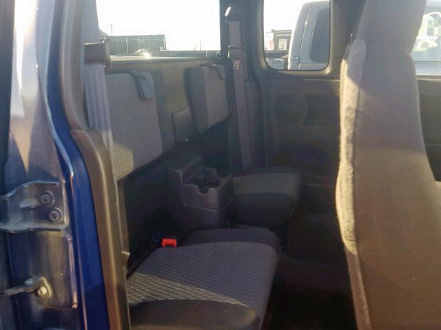 1GCESCD98A8120111 - 2010 CHEVROLET COLORADO L BLUE photo 6