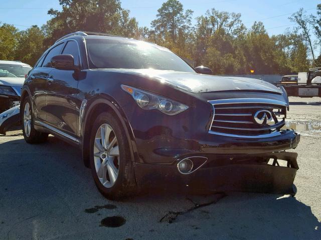 JN8AS1MU9CM121838 - 2012 INFINITI FX35 BLACK photo 1