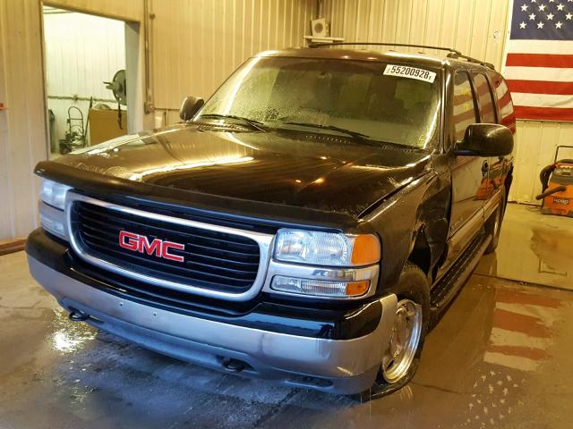 1GKFK16T11J290535 - 2001 GMC YUKON XL K BLACK photo 2