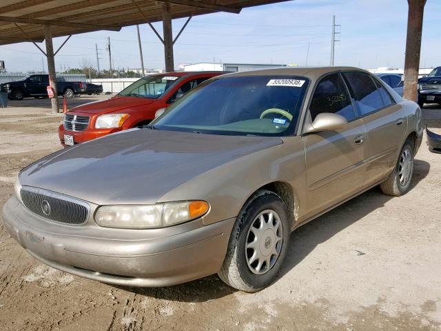 2G4WS52J641176998 - 2004 BUICK CENTURY CU GOLD photo 2