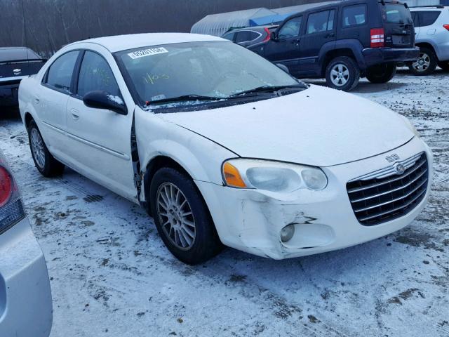 1C3EL56T44N169642 - 2004 CHRYSLER SEBRING LX WHITE photo 1