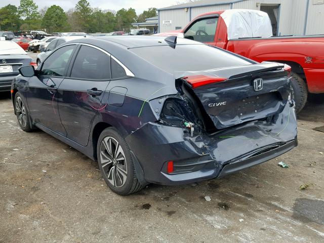 19XFC1F7XGE025193 - 2016 HONDA CIVIC EXL BLUE photo 3