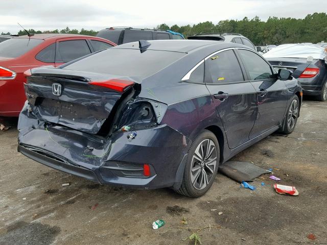 19XFC1F7XGE025193 - 2016 HONDA CIVIC EXL BLUE photo 4