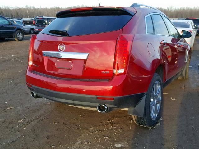 3GYFNGE35FS571907 - 2015 CADILLAC SRX PREMIU BURGUNDY photo 4