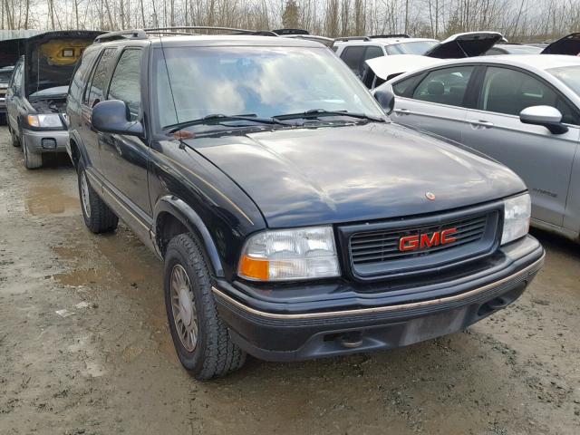 1GKDT13W3WK501755 - 1998 GMC JIMMY BLACK photo 1