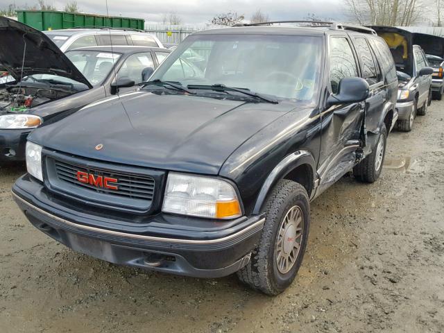 1GKDT13W3WK501755 - 1998 GMC JIMMY BLACK photo 2