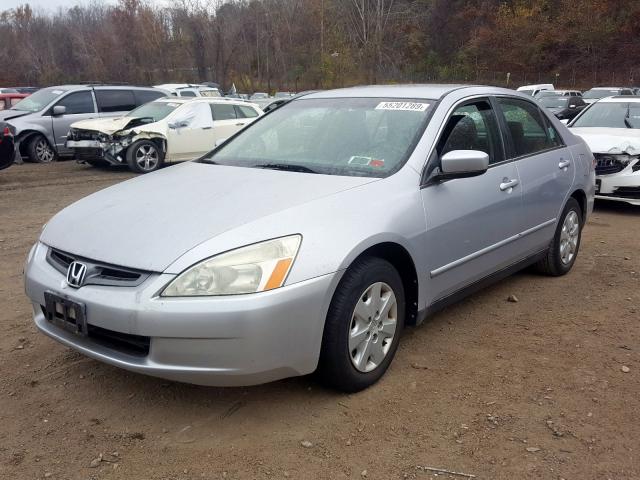 1HGCM56363A084910 - 2003 HONDA ACCORD LX SILVER photo 2