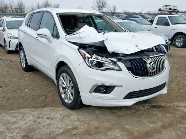 LRBFXBSA4HD144743 - 2017 BUICK ENVISION E WHITE photo 1