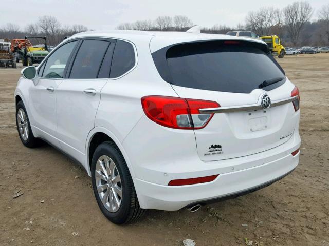 LRBFXBSA4HD144743 - 2017 BUICK ENVISION E WHITE photo 3