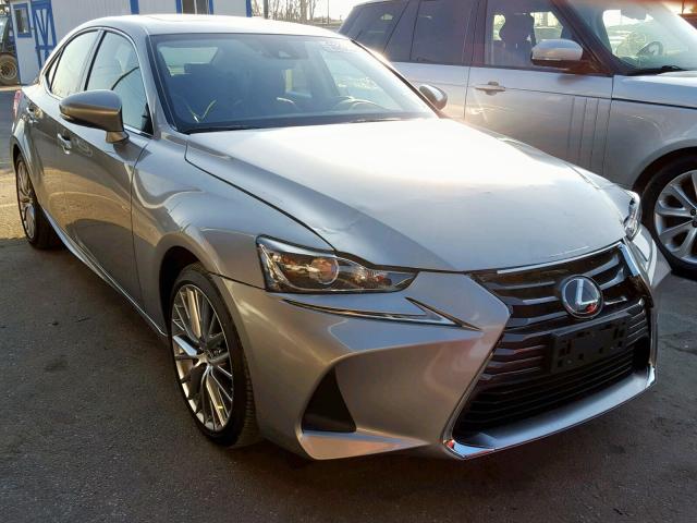 JTHBA1D26J5069432 - 2018 LEXUS IS 300 SILVER photo 1