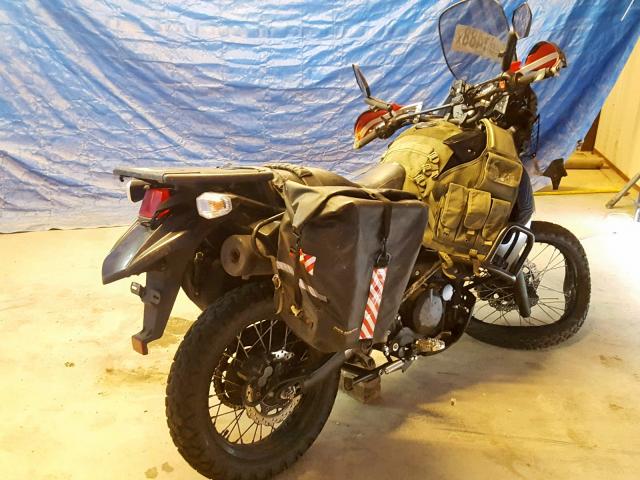 JKAKLEE13GDA87388 - 2016 KAWASAKI KL650 E BLACK photo 4