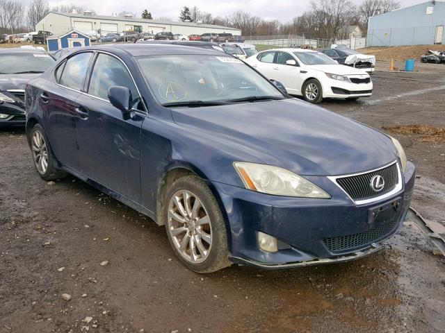 JTHCK262562005007 - 2006 LEXUS IS 250 BLUE photo 1