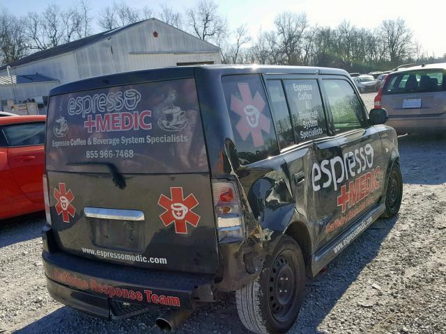 JTLKT324564052120 - 2006 TOYOTA SCION XB Қара фото 4