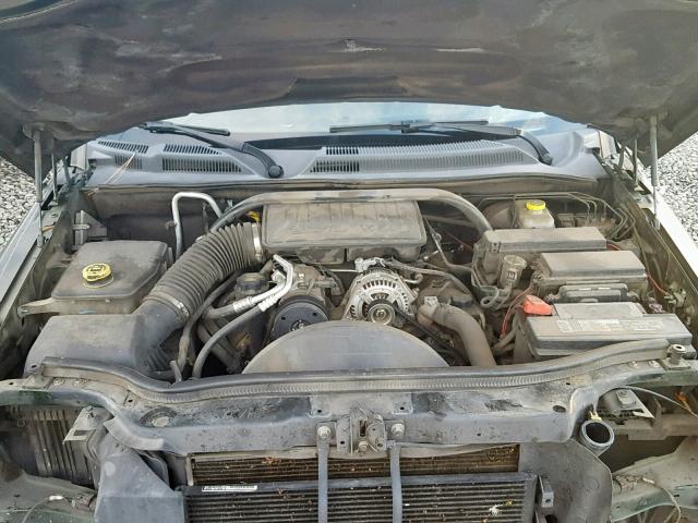 1J8HG48K97C598246 - 2007 JEEP COMMANDER GREEN photo 7